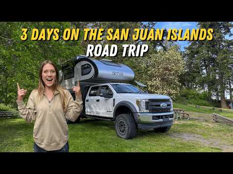 Видео: ЛУЧШЕЕ 3-дневное автопутешествие по островам Сан-Хуан | Путешествие на автодоме в Вашингтоне на п...