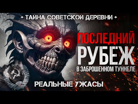 Видео: ПОСЛЕДНИЙ РУБЕЖ. ЖУТКАЯ ТАЙНА ЗАБРОШЕННОГО ТУННЕЛЯ! Страшные истории про СССР