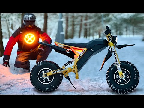 Видео: Самый доступный 2х2 электробайк пр-ва г. Красноярск. Но есть нюанс.