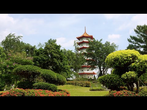 Видео: Китайский и Японский Сады в Сингапуре