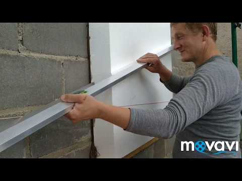 Видео: Как научиться клеить пенопласт на фасад, как производить корректировку листов под шнурку и правило