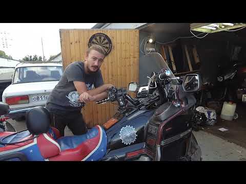 Видео: Про резину, температуру,давление и круиз контроль на Honda GL1500 Gold Wing.