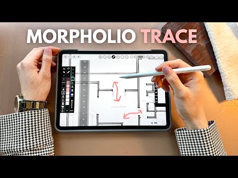 Видео: Как начать рисовать в Morpholio Trace? | Уроки серии, часть 1