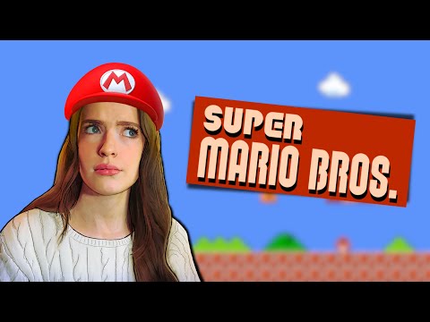 Видео: Моя девушка попробовала Super Mario Bros.