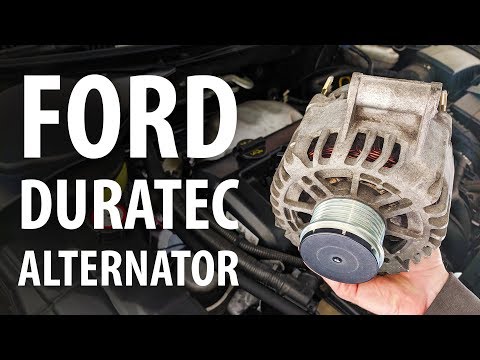 Видео: Как снять генератор, Ford Duratec / Mazda L (Mondeo, Focus, Escape, Mazda, Volvo)
