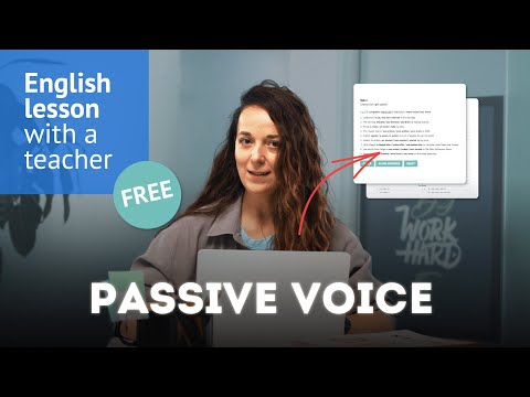 Видео: Passive voice - Пасивний стан | Безкоштовний урок англійської мови з викладачем