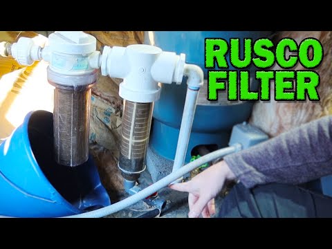 Видео: Очистите воду в доме с помощью Rusco Spin Down FS2 5мб