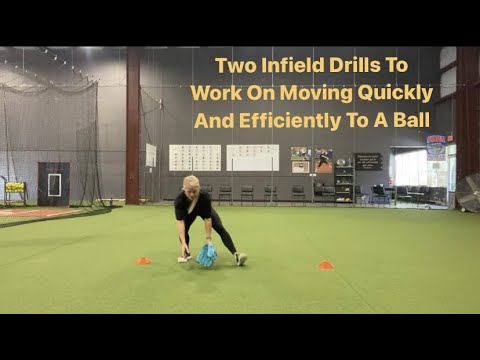 Видео: Два инфилд-упражнения для отработки быстрого и эффективного перемещения к мячу