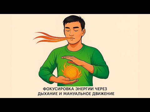 Видео: Техника фокусировки энергии через дыхание и мануальное движение