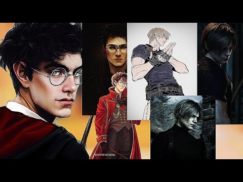 Видео: Harry Potter react to Harry as Leon/Реакция ГП на Гарри это Леон. НА ЗАКАЗ