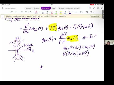 Видео: ФКС ИТМО. Метод эффективной массы