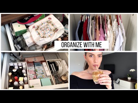 Видео: Организирање на плакарот | Spring cleaning + Giveaway | Angela Gjorgieva