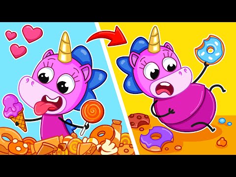 Видео: Не Ешь Много Конфет! | Мими Сладкоежка и Другие Веселые Мультики 🍧😋 | Крошка Мими🦄