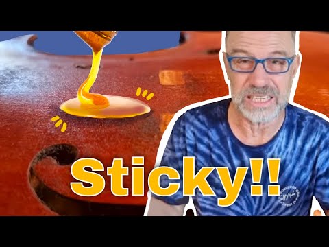 Видео: Очень липкая скрипка!!