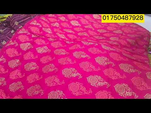 Видео: Вы можете приобрести отличные марлевые ткани для стыковки между шелком Саму и хлопком по цене 150...