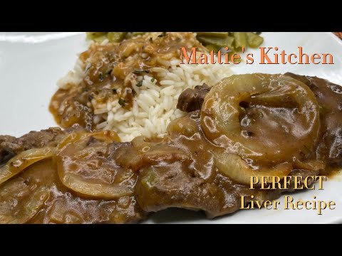 Видео: Вкуснейшая печень, лук и подливка от Mattie's Kitchen!!