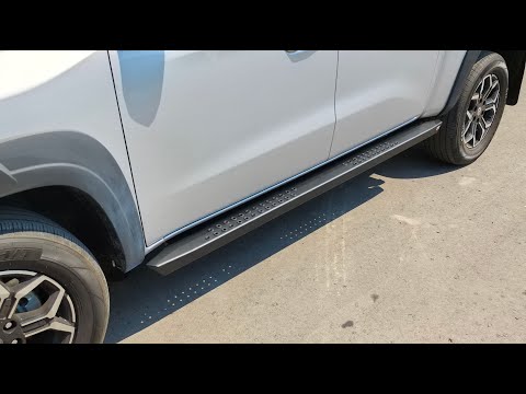 Видео: Пикап Changan Hunter Plus: ставим силовые пороги РИФ