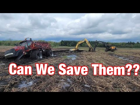 Видео: Худшее извлечение застрявшего оборудования в моей карьере! Сможем ли мы их вытащить?