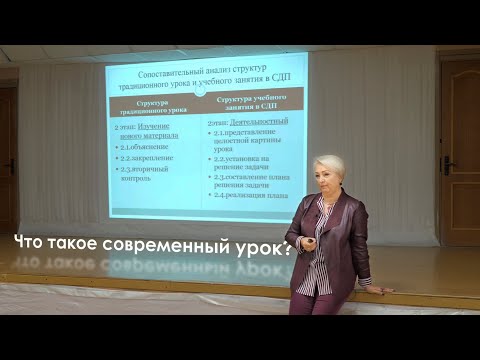 Видео: Что такое современный урок? Чёшева Марина Николаевна