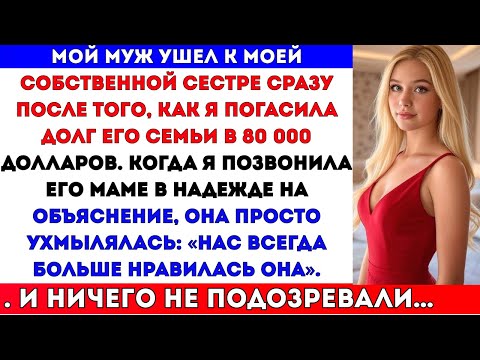 Видео: После того как я погасила долг его семьи в размере 80 000 долларов, мой МУЖ УШЕЛ ОТ МЕНЯ… к МОЕЙ