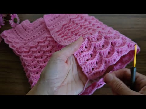 Видео: Я связала его за один день из клубка пряжи ✅️ Это очень просто ✅️ Жилет для девочки