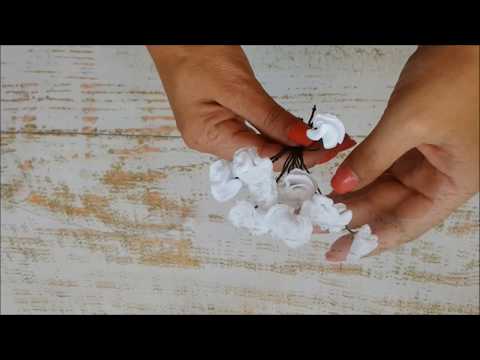 Видео: Гипсофила из бумаги DIY Mellas