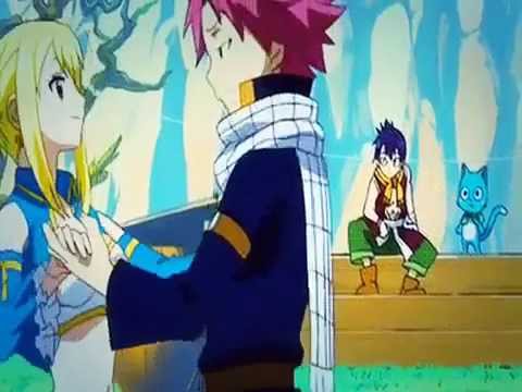 Видео: нацу и люси-дам дам дам я тебе по губам