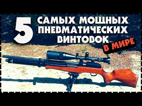 Видео: Топ 5 Самых Мощных Пневматических Винтовок В Мире