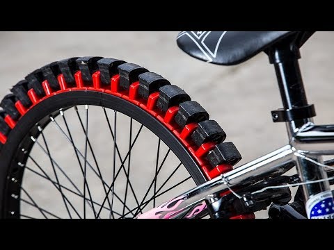 Видео: НЕВЕРОЯТНЫЕ КОЛЕСА И ШИНЫ ДЛЯ ВЕЛОСИПЕДА