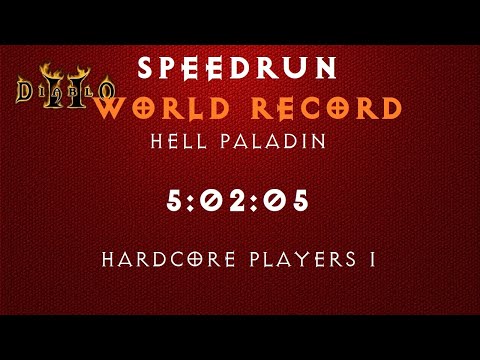 Видео: Паладин прошел всю Diablo 2 на хардкоре за 5 часов на WR