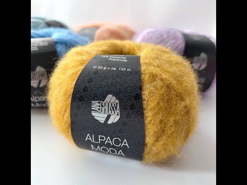Видео: ALPACA MODA LANA GROSSA. ОБЗОР ПРЯЖИ ОТ МАГАЗИНА KNITTED-STORY