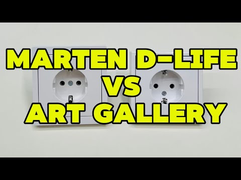 Видео: Сравнение Merten D-Life и Art Gallery