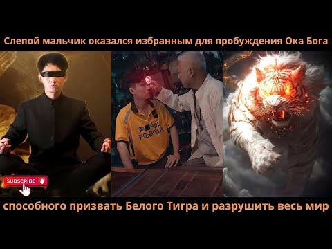 Видео: Слепой мальчикоказалсяизбраннымдляпробужденияОка БогаспособногопризватьБелогоТиграиразрушитьвесь мир