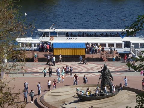 Видео: Теплоход "Брест" речного порта Гомель
