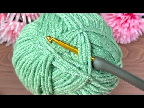 Видео: 1 РЯД, НИКОГДА НЕ ВИДЕННЫЙ! Красивый и простой узор для вязания крючком: потрясающий узор для одеяла