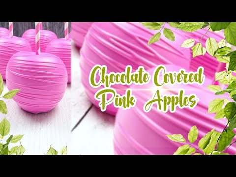 Видео: КАК СОЗДАТЬ ЯБЛОКИ В РОЗОВОМ ШОКОЛАДЕ #DIY #шоколадныеяблоки #розовыеяблоки #конфетныеяблоки