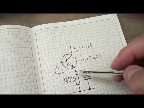 Видео: Зачем ставят резистор и конденсатор в эмиттер транзистора. ООС по постоянному и переменному току.