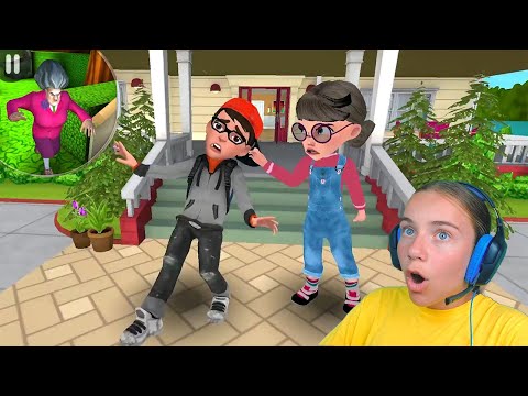 Видео: НИК ПРОТИВ ТАНИ Злая Учительница Scary Teacher 3D