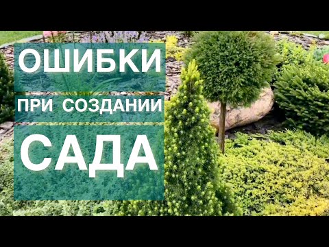 Видео: МОИ ОШИБКИ В ЛАНДШАФТНОМ ДИЗАЙНЕ САДА. ЧТО УЖЕ НЕ ИСПРАВИШЬ?