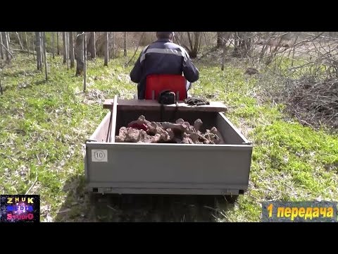 Видео: Мотоблок Салют на жигулевских колесах 3