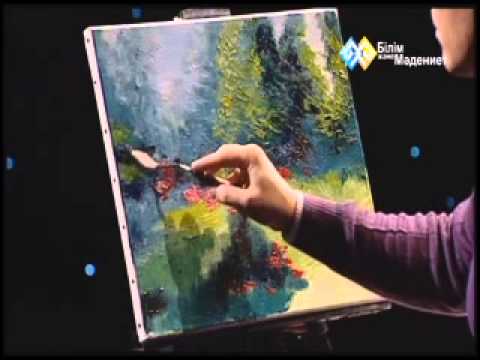 Видео: "Картина маслом" - Цветочный сад