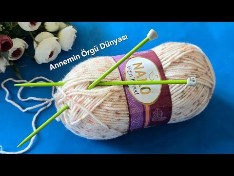 Видео: Кто что сделал из этой модели спицами, которая до сих пор в моде..😃 две замечательные модели спицами