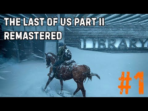 Видео: НАЧАЛО. УКРЫЛИСЬ ОТ БУРИ ► The Last of Us Part II Remastered #1