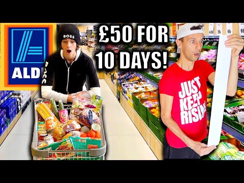 Видео: ВСЕГО ЗА 50 ФУНТОВ ЗА 10 ДНЕЙ ПИТАНИЯ! Возможно ли это?!