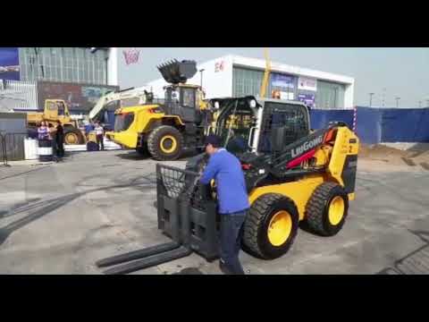 Видео: Мини погрузчик LiuGong 385 B