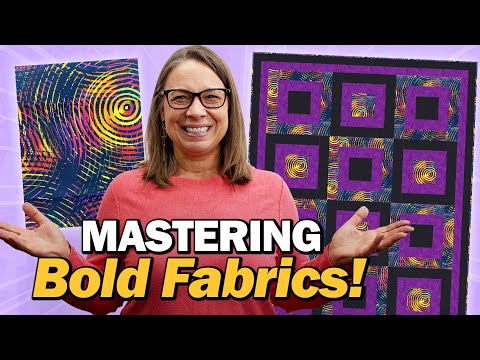 Видео: Ярким тканям нужны простые выкройки! — Fabric Matchmaker