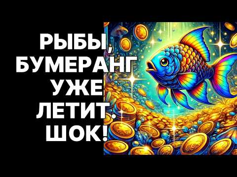 Видео: 😱🐟Рыбы: Вселенная мстит! 🔴🤑Враги падут, вы получите богатство и счастье!