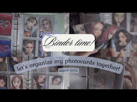 Видео: ˙✧˖°🍁 ༘ ⋆｡binder time! | организация карт njz, aespa, xlov, xdinary heroes, kep1er, yena ⭑.ᐟ