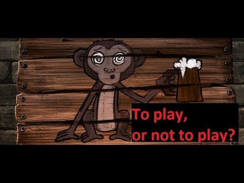 Видео: Первое впечатление от игры The Heroes of the Monkey Tavern - последователя Legend of Grimrock