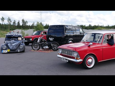 Видео: Москвич 412 на Youngtimer Camp 2020.  SLEEPER на выставке. Эксклюзивные экспонаты. 25+